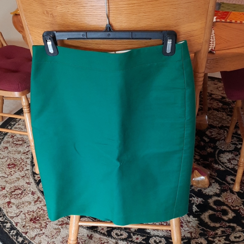 J. Crew Green Size 2 Pencil Skirt #2